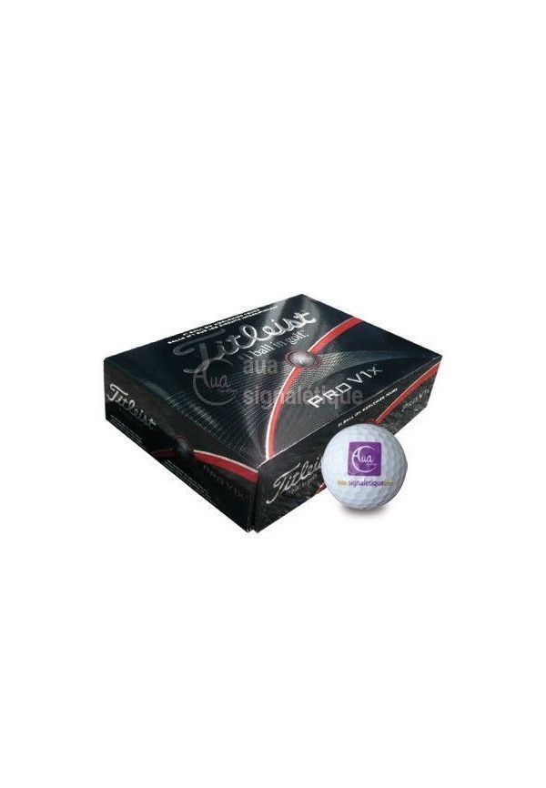 Balle de golf Titleist Pro V1X logotée - 1 Douzaine